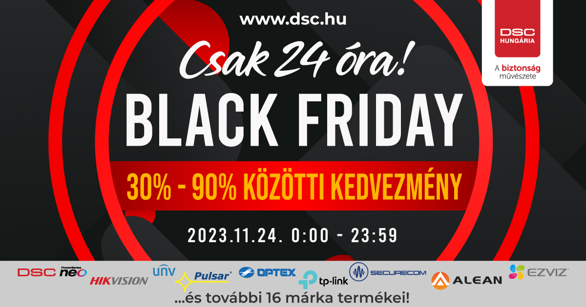 DSC Hungária Black Friday akció kép